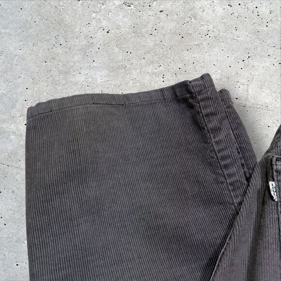 Vintage Levi’s 517 Boot Cut Gray Corduroy Jeans Juniors 7 JR Western Casual - Picture 5 of 9